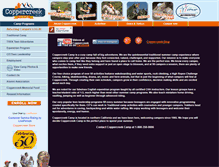 Tablet Screenshot of coppercreek.com