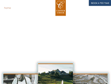 Tablet Screenshot of coppercreek.ca